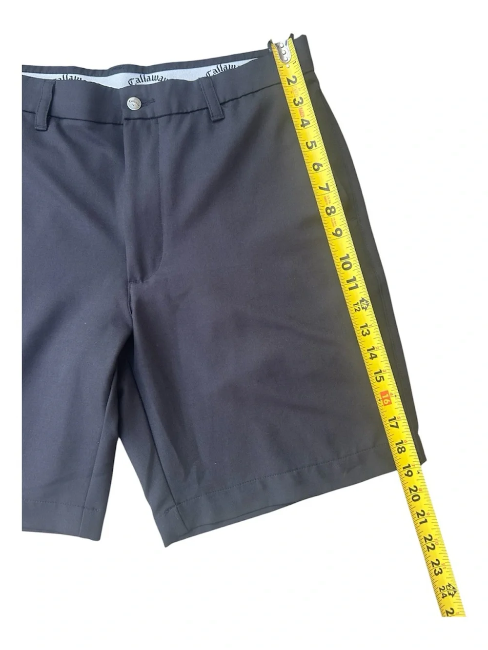 Callaway Men's Dark Navy Flat-Front Golf Shorts